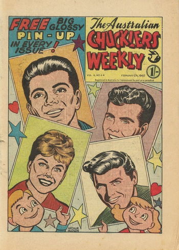 The Australian Chucklers Weekly (Chucklers, 1959 series) v6#44 (26 February 1960)