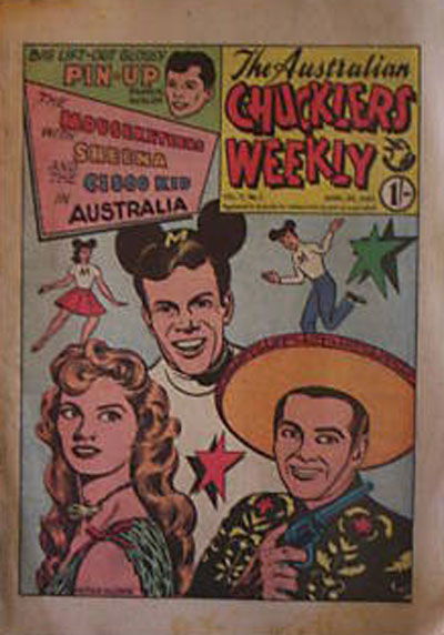 The Australian Chucklers Weekly (Chucklers, 1959 series) v7#1 (29 April 1960)