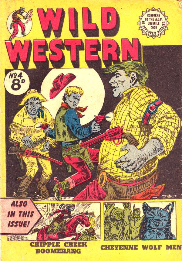 Wild Western (Transport, 1956? series) #4 ([February 1954?])