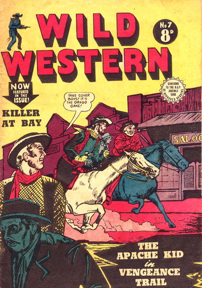 Wild Western (Transport, 1956? series) #7 May 1954