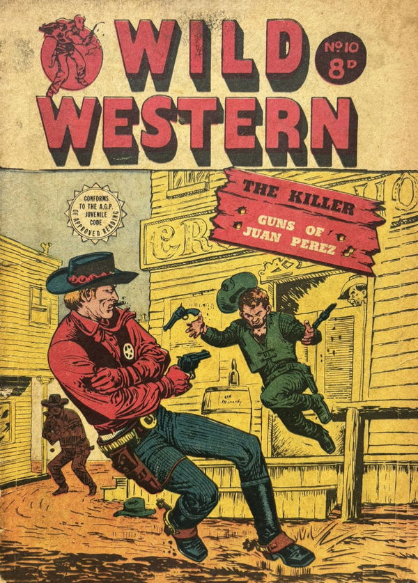 Wild Western (Transport, 1956? series) #10 ([August 1954?])