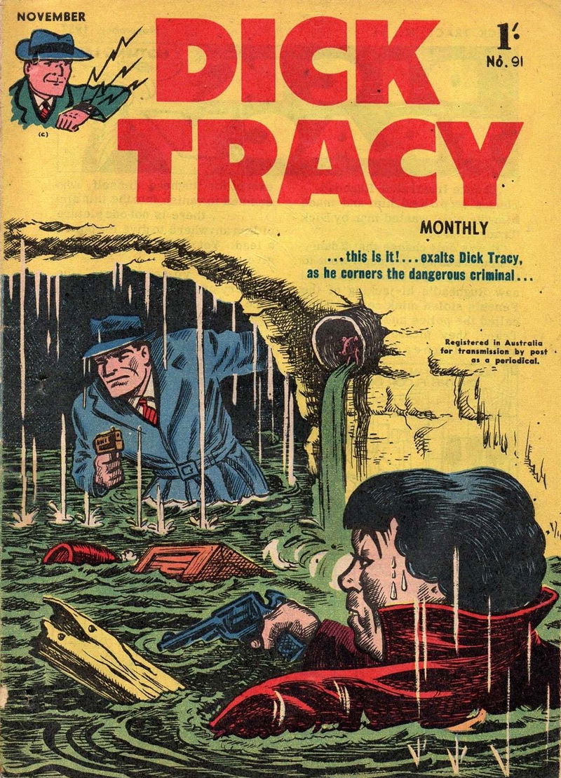 Dick Tracy Monthly (Illustrated, 1952 series) #91 (November 1957)