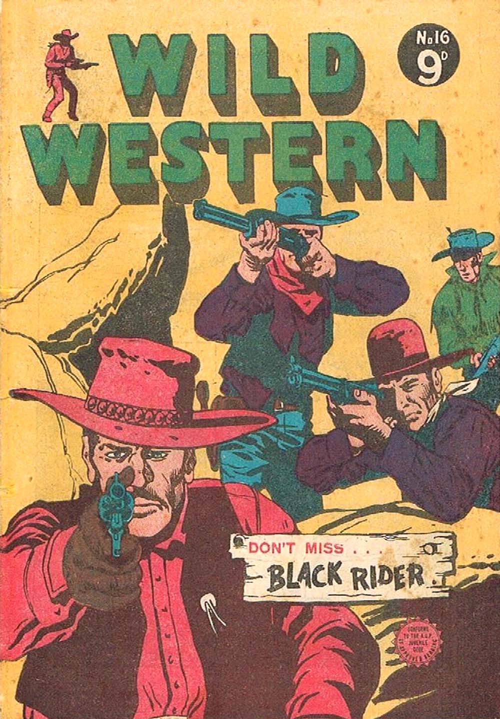 Wild Western (Horwitz, 1955? series) #16 ([February 1950?])