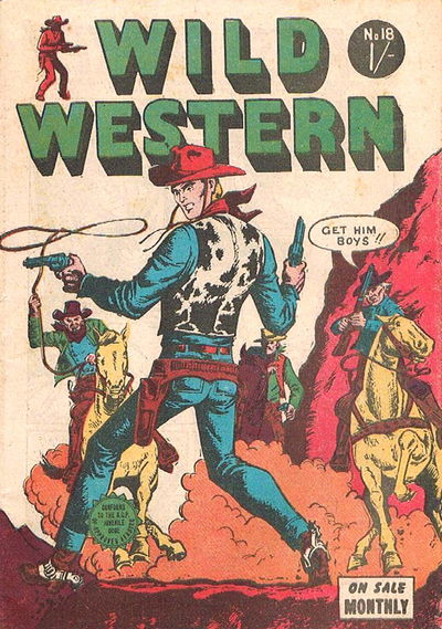 Wild Western (Horwitz, 1955? series) #18 [April 1950?]