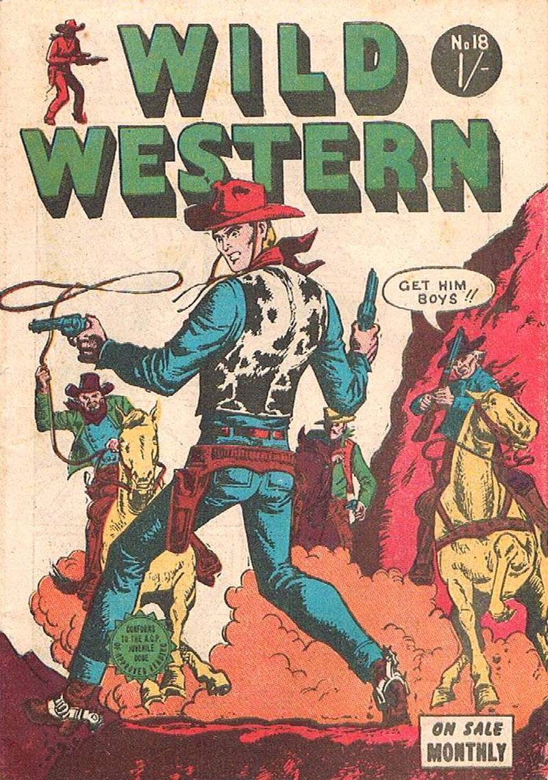 Wild Western (Horwitz, 1955? series) #18 ([April 1950?])