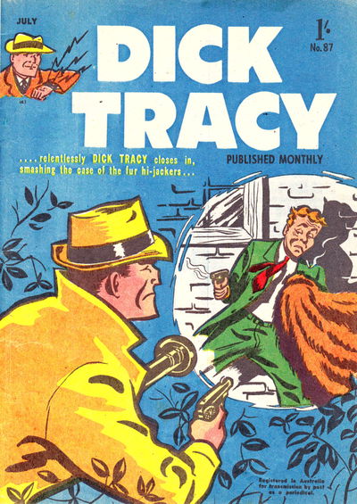 Dick Tracy Monthly (Illustrated, 1952 series) #87 July 1957