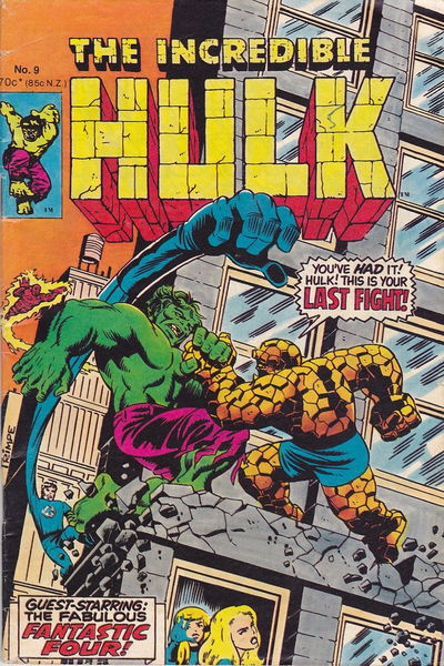 The Incredible Hulk (Yaffa/Page, 1981? series) #9 [March 1981?]