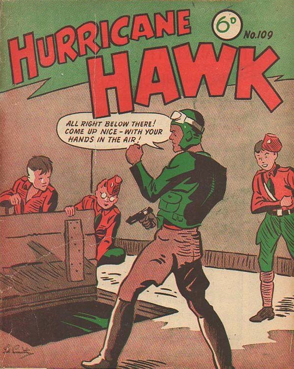 Hurricane Hawk (Southdown Press, 1947 series) #109 — The Adventures of Hurricane Hawk ([1948?])