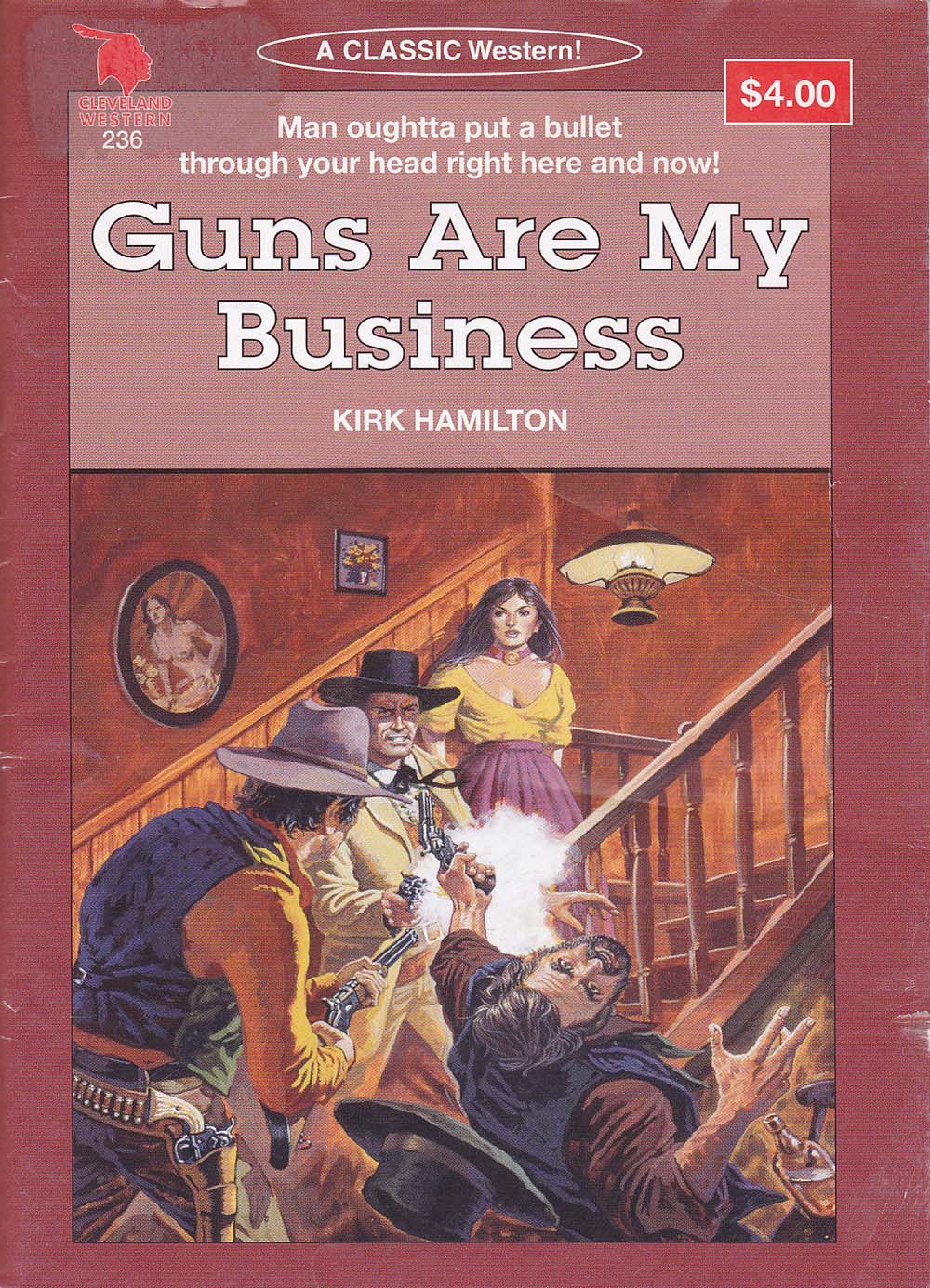 Cleveland Classic Westerns (Cleveland, 1970? series) #236 — Guns Are My Business ([March 1970?])