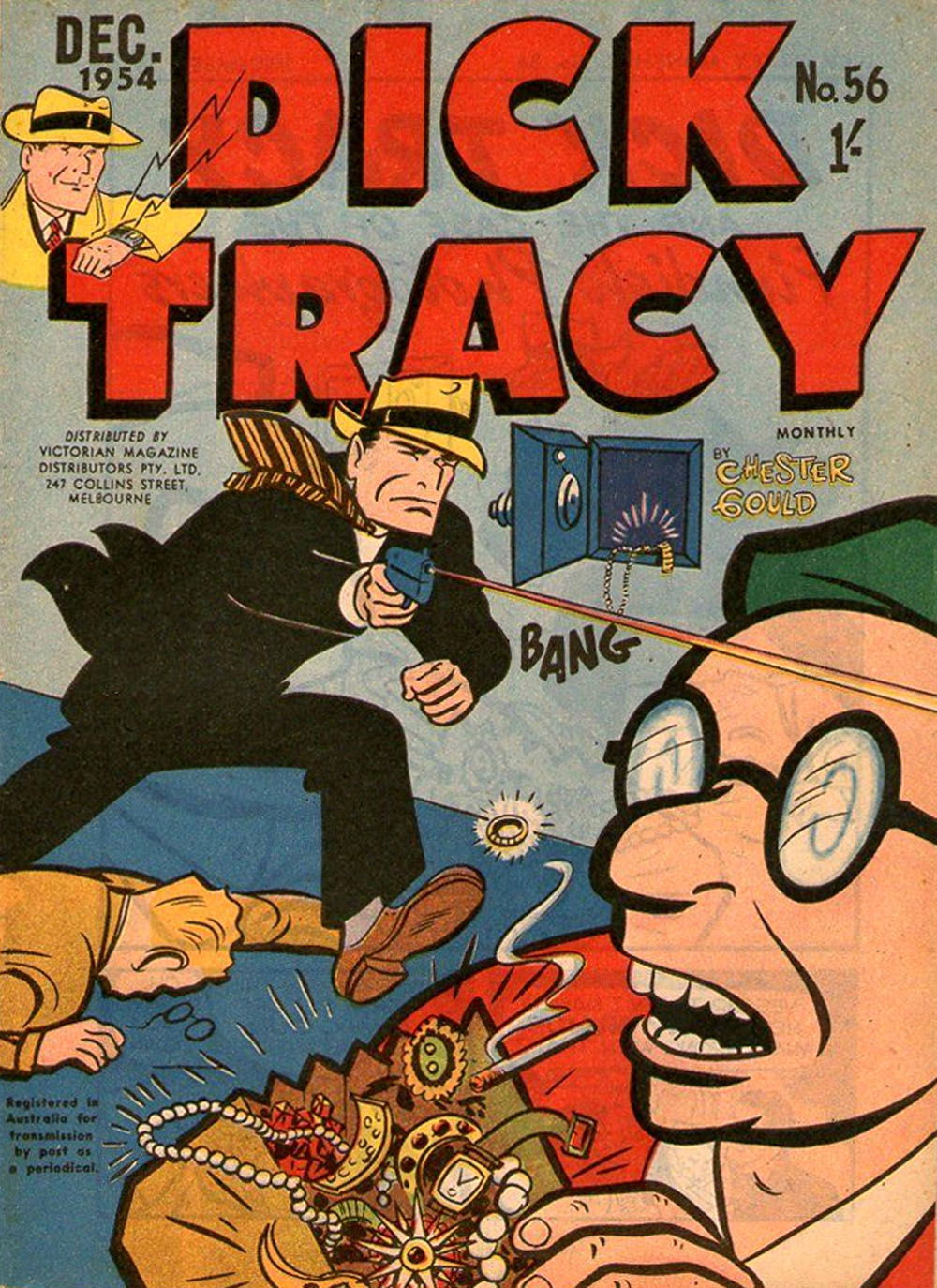 Dick Tracy Monthly (Illustrated, 1952 series) #56 (December 1954)