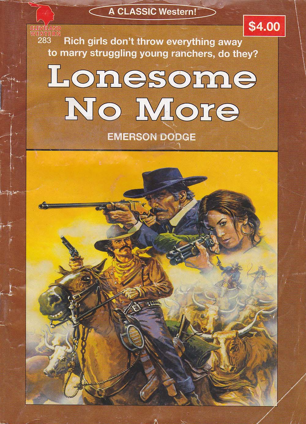 Cleveland Classic Westerns (Cleveland, 1970? series) #291 — Lonesome No More ([1973?])