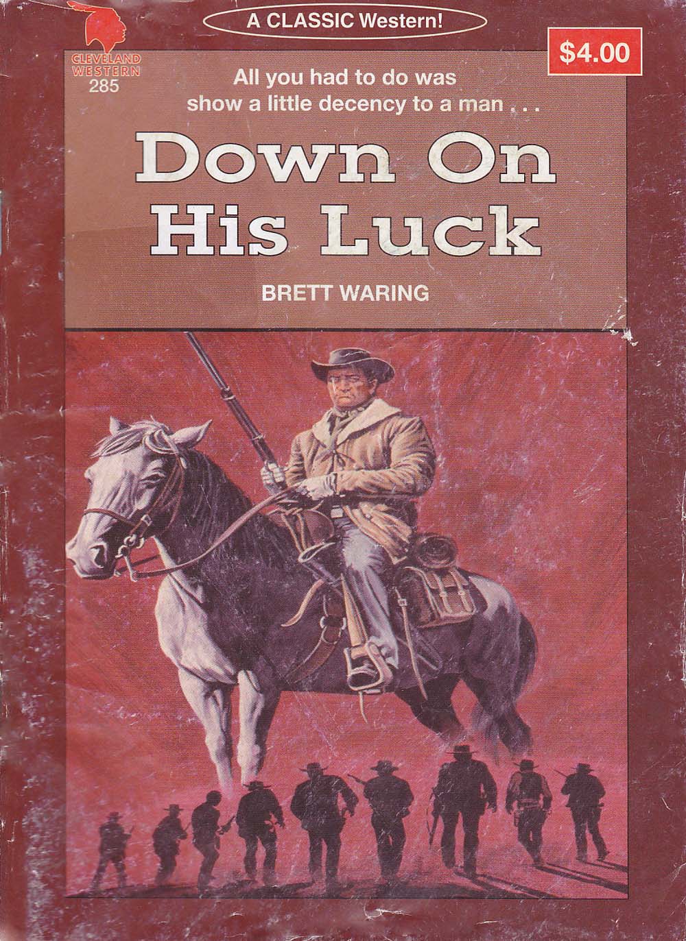 Cleveland Classic Westerns (Cleveland, 1970? series) #285 — Down on his Luck ([1972?])