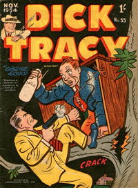 Dick Tracy Monthly (Illustrated, 1952 series) #55 November 1954