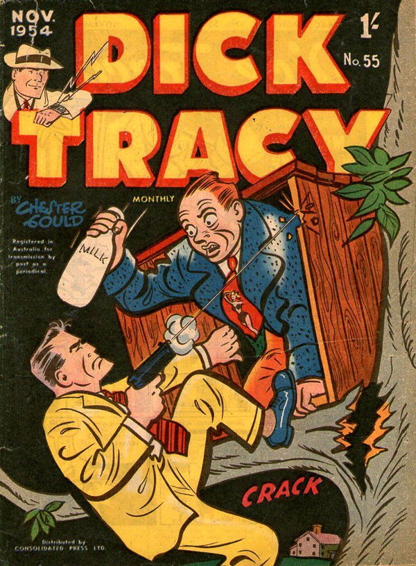 Dick Tracy Monthly (Illustrated, 1952 series) #55 (November 1954)