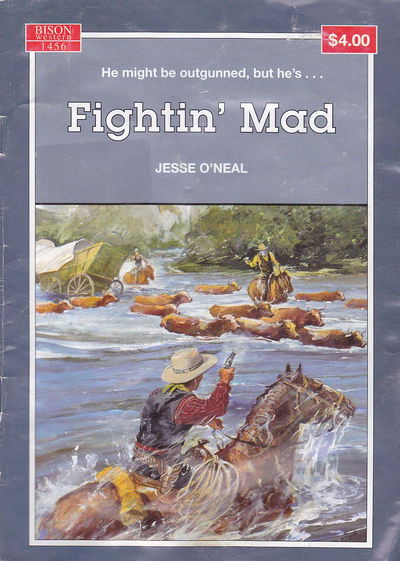 Bison Western (Cleveland, 1960? series) #1456 — Fightin' Mad [199-?]