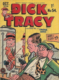 Dick Tracy Monthly (Illustrated, 1952 series)  #54 (October 1954)