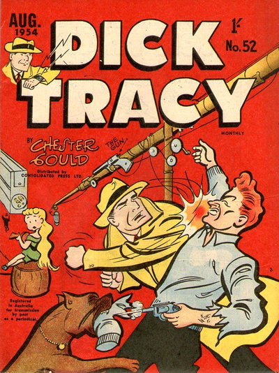 Dick Tracy Monthly  #52 (August 1954)