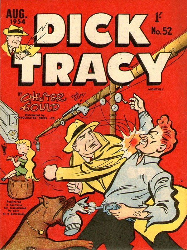 Dick Tracy Monthly (Illustrated, 1952 series) #52 (August 1954)