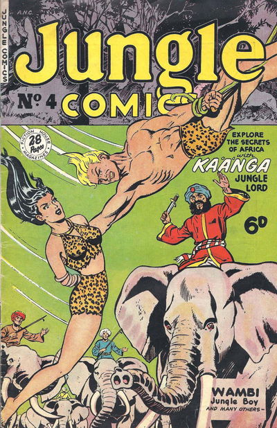 Jungle Comics (HJ Edwards, 1950? series) #4 [January 1951?]