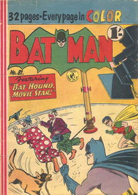 Batman (Colour Comics, 1950 series)  #81 ([February 1957?])