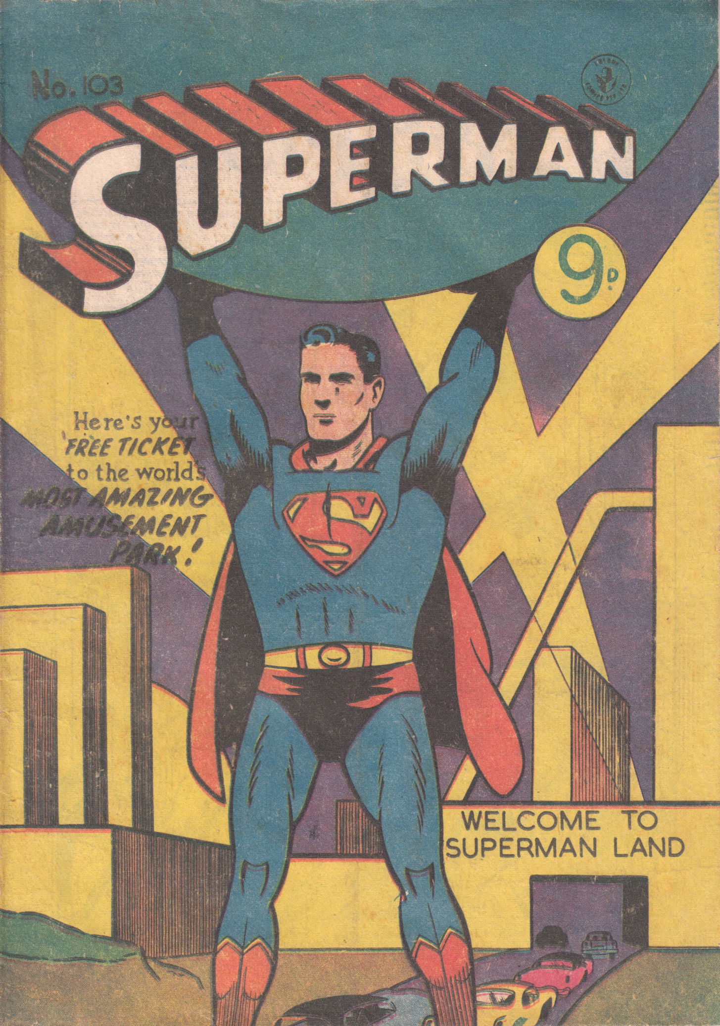 Superman (Colour Comics, 1950 series) #103 ([February 1956?])