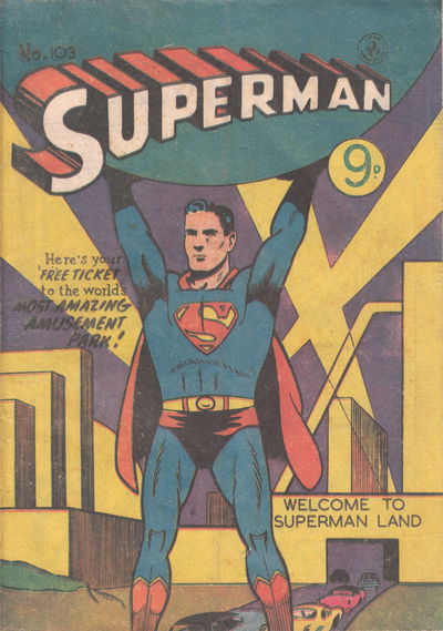 Superman (Colour Comics, 1950 series) #103 [February 1956?]