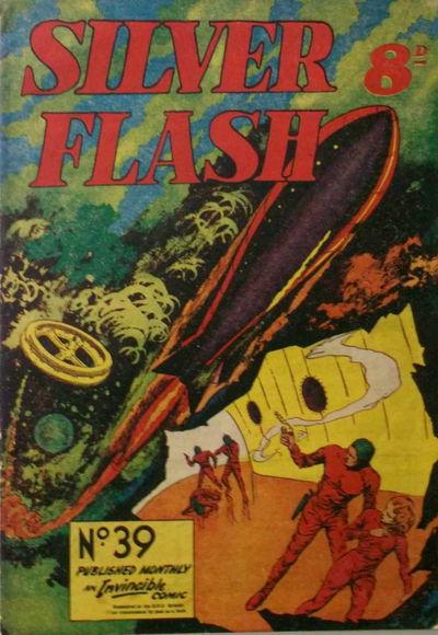 Silver Flash (Invincible, 1951 series) #39 [October 1953]