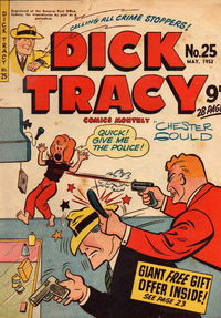 Dick Tracy Comics Monthly (Illustrated, 1950 series) #25