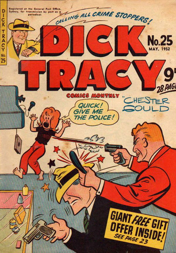 Dick Tracy Comics Monthly (Illustrated, 1950 series) #25 (May 1952)