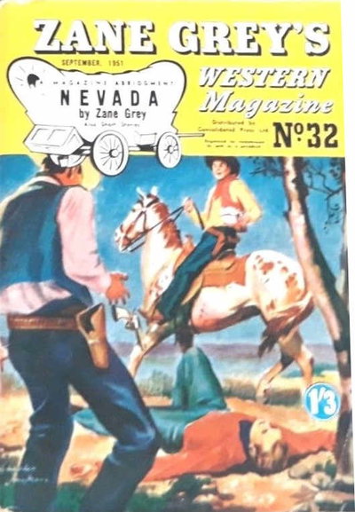 Zane Grey's Western Magazine  #32 (September 1951)