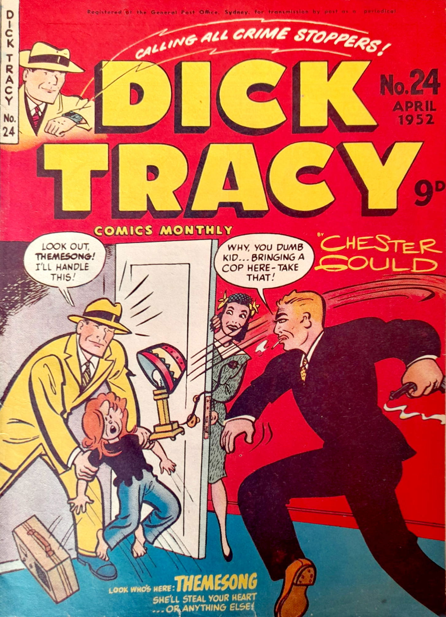 Dick Tracy Comics Monthly (Illustrated, 1950 series) #24 (April 1952)