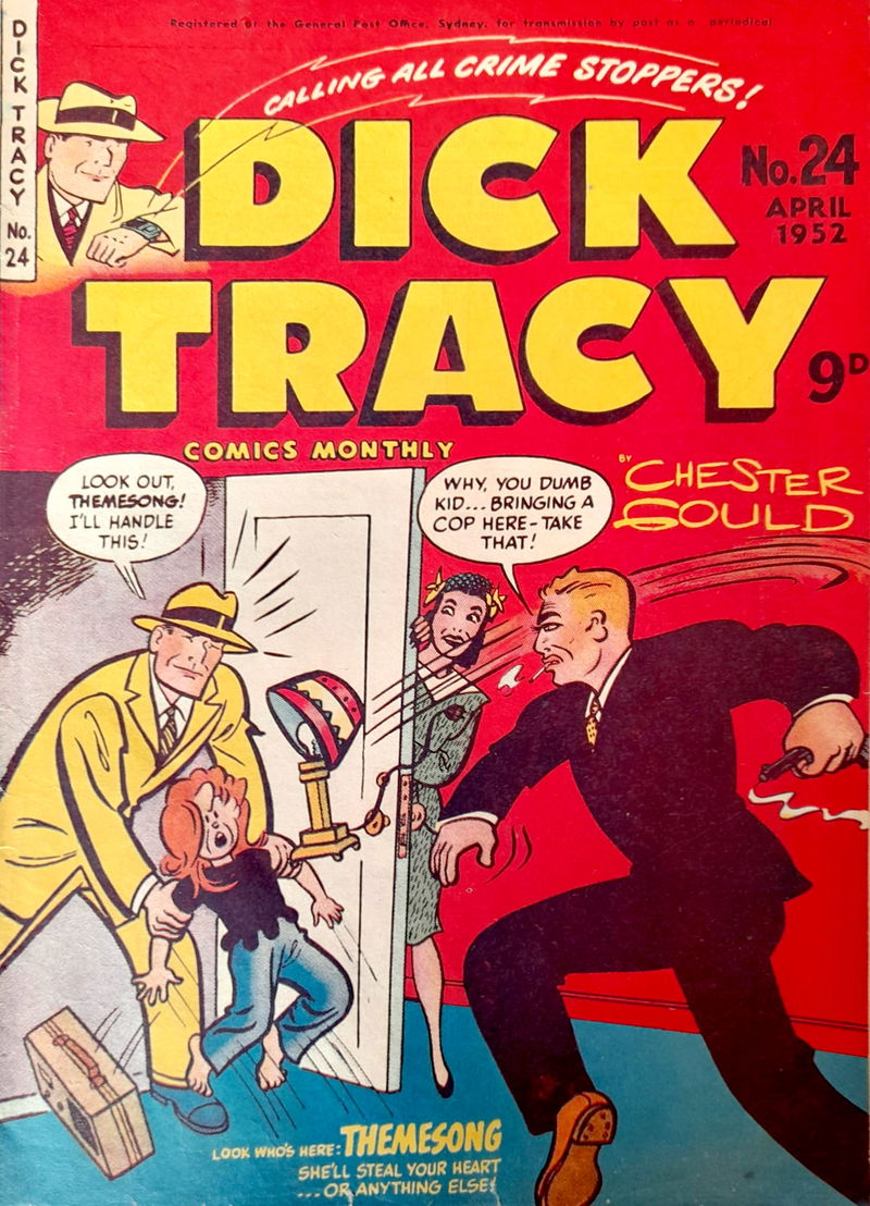 Dick Tracy Comics Monthly (Illustrated, 1950 series) #24 (April 1952)