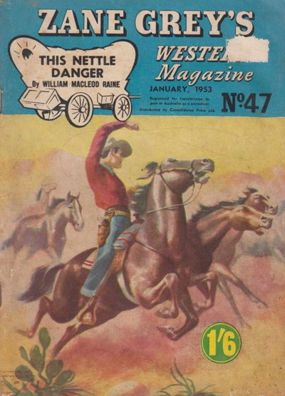 Zane Grey's Western Magazine  #47 (January 1953)