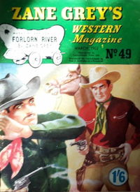 Zane Grey's Western Magazine (Shakespeare Head, 1949 series) #49 — Forlorn River March 1953