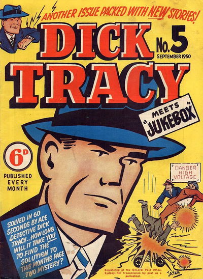 Dick Tracy (Illustrated, 1950 series) #5 September 1950