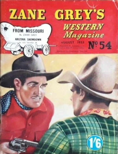 Zane Grey's Western Magazine (Shakespeare Head, 1949 series) #54 — From Missouri (August 1953)
