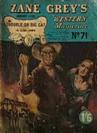 Zane Grey's Western Magazine (Shakespeare Head, 1949 series) #71 (January 1955)