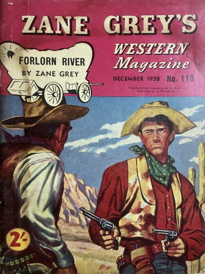 Zane Grey's Western Magazine (Shakespeare Head, 1949 series) #118 (December 1958)