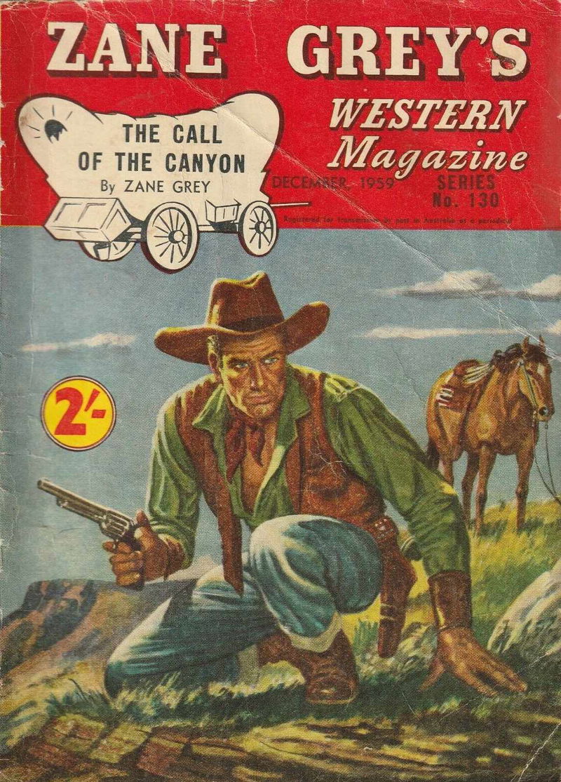 Zane Grey's Western Magazine (Shakespeare Head, 1949 series) #130 (December 1959)