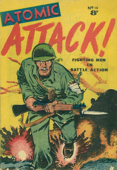 Atomic Attack! (Calvert, 1953 series) #10 [April 1954?]