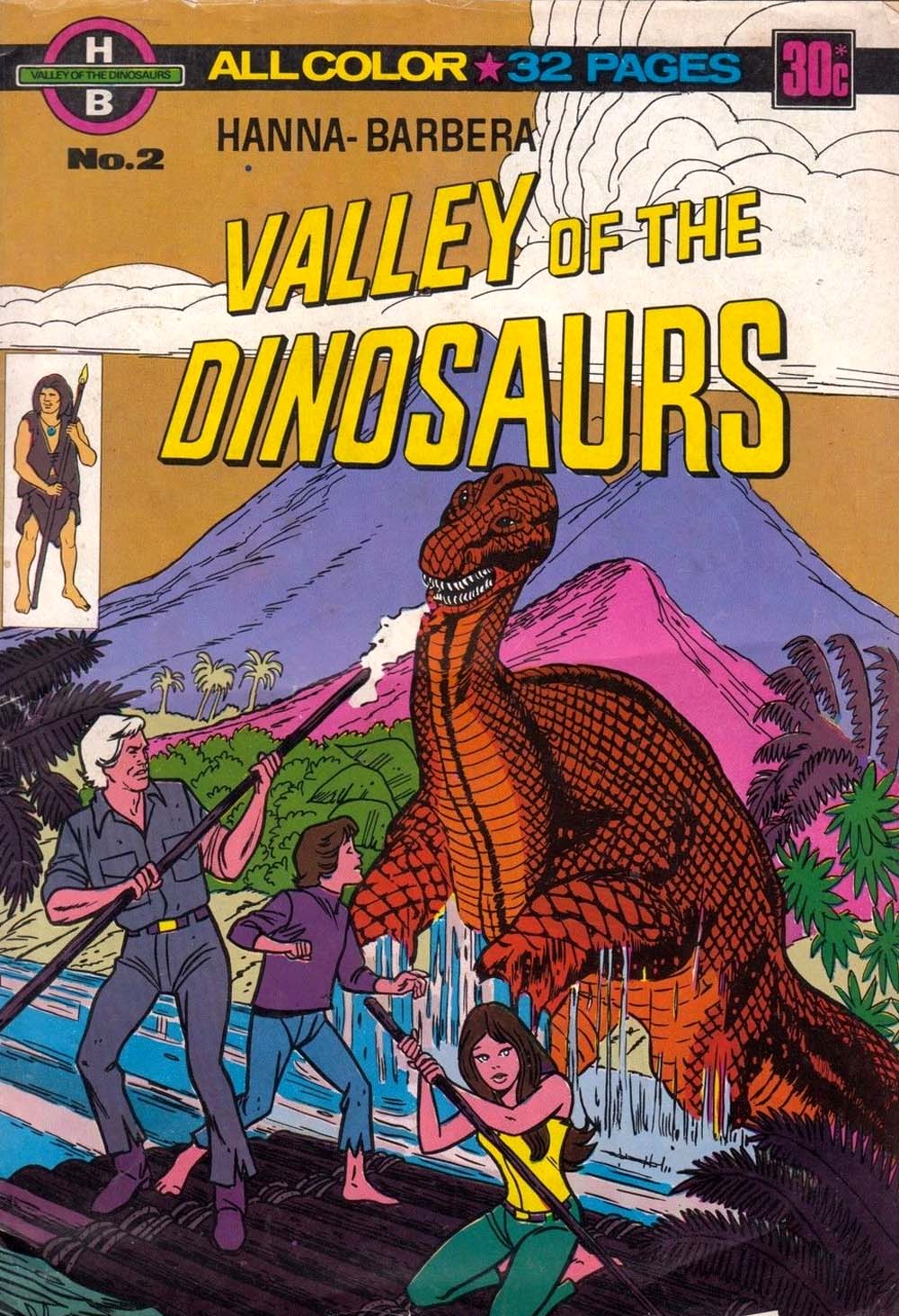 Hanna-Barbera's Valley of the Dinosaurs (KG Murray, 1976 series) #2 — Hanna-Barbera Valley of the Dinosaurs ([October 1976?])
