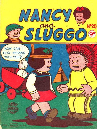 Nancy and Sluggo (New Century, 1953? series) #20 [August 1954?]