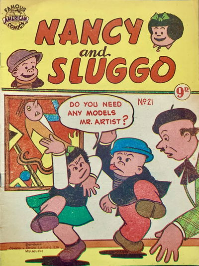 Nancy and Sluggo (New Century, 1953? series) #21 [September 1954?]