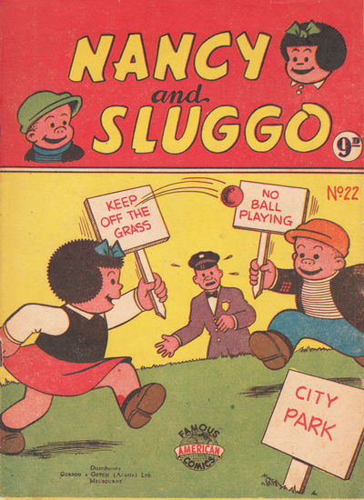 Nancy and Sluggo (New Century, 1953? series) #22 [October 1954?]