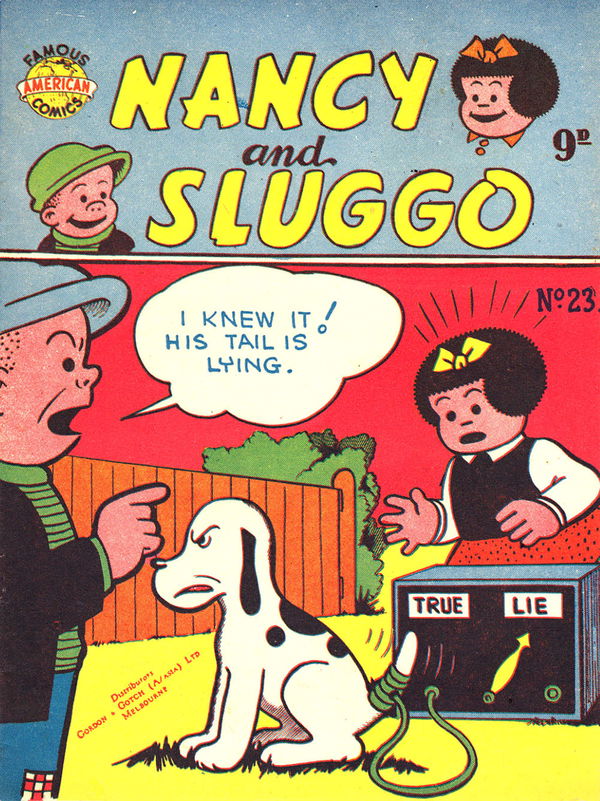 Nancy and Sluggo (New Century, 1953? series) #23 ([November 1954?])