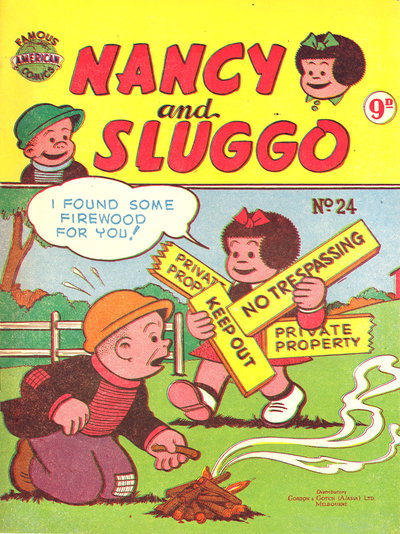 Nancy and Sluggo  #24 ([December 1954?])