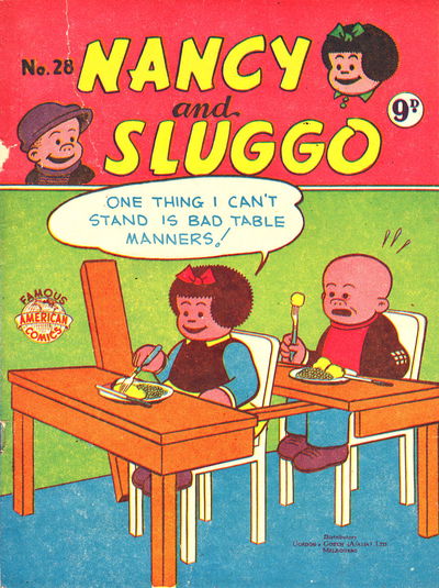 Nancy and Sluggo (New Century, 1953? series) #28 [April 1955?]