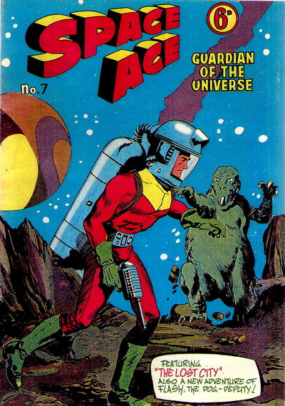 Space Ace Guardian of the Universe (Atlas Publishing, 1960 series) #7 February 1961