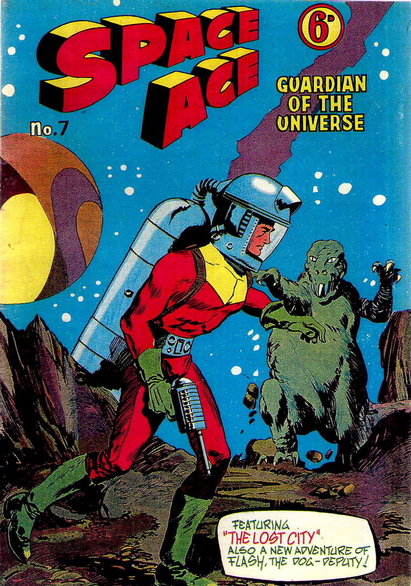 Space Ace Guardian of the Universe (Atlas Publishing, 1960 series) #7 (February 1961)