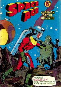 Space Ace Guardian of the Universe (Atlas Publishing, 1960 series)  #7 (February 1961)